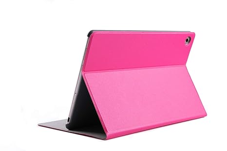 Tablet Hülle für Huawei MediaPad M5 10.8 Zoll Schutzhülle Smart Cover Slim mit Standfunktion und Touchpen Pink