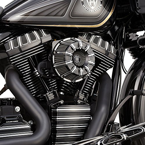 AQIMY Motorcycle 10-Gauge Rocker Box Top Covers CNC Aluminum Rocker Covers For Harley Twim Cam 1999-2017 Touring Dyna Softail Model