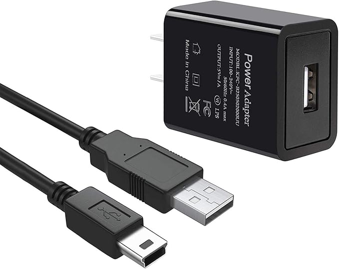 AC Adapter Charger for TI 84 Plus/TI 84 Plus C Silver