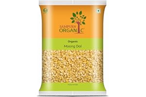Sampurn Organic Moong Split Washed 500 g USDA Certified17.63 Ounce