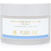 PURE FIJI Nourishing Body Butter, Coconut (6.7oz/200ml)