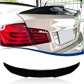 XPHAZZ Rear Trunk Spoiler Fit for BMW 2010-2016 5-Series F10 / M5 Sedan | XPHAZZ Gloss Black PSM-Style Boot Decklid Lip Wing Fits for 528i 535i 530i 540i 550i m550i ABS Aleron Duckbill Highkick Trim