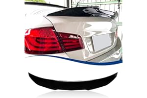 XPHAZZ Rear Trunk Spoiler PSM-Style Compatible with 5 Series and M5 Sedan (F10 & F10 M5 10-16, Gloss Black)