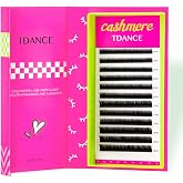 TDANCE Bottom Lash Extensions Super Matte Black Bottom Lashes J Curl Lower Lash Extensions Professional Salon Use(0.03-B,5-8mm)