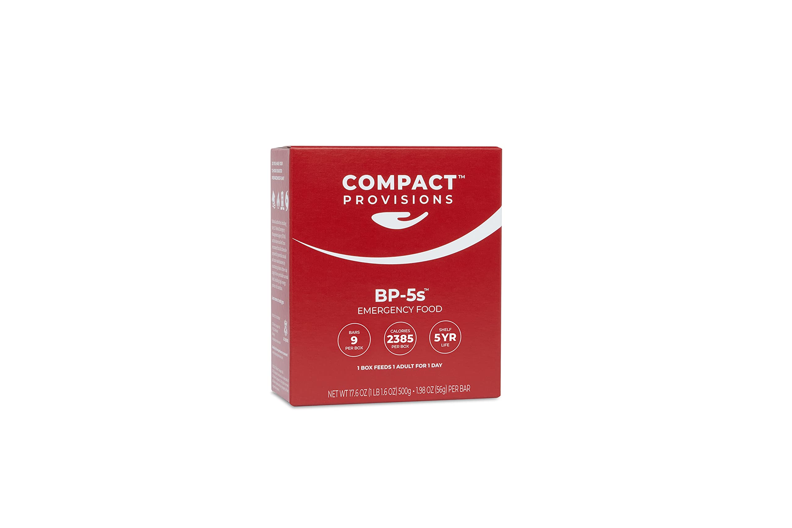 Compact Provisions BP-5s Emergency Food Supply