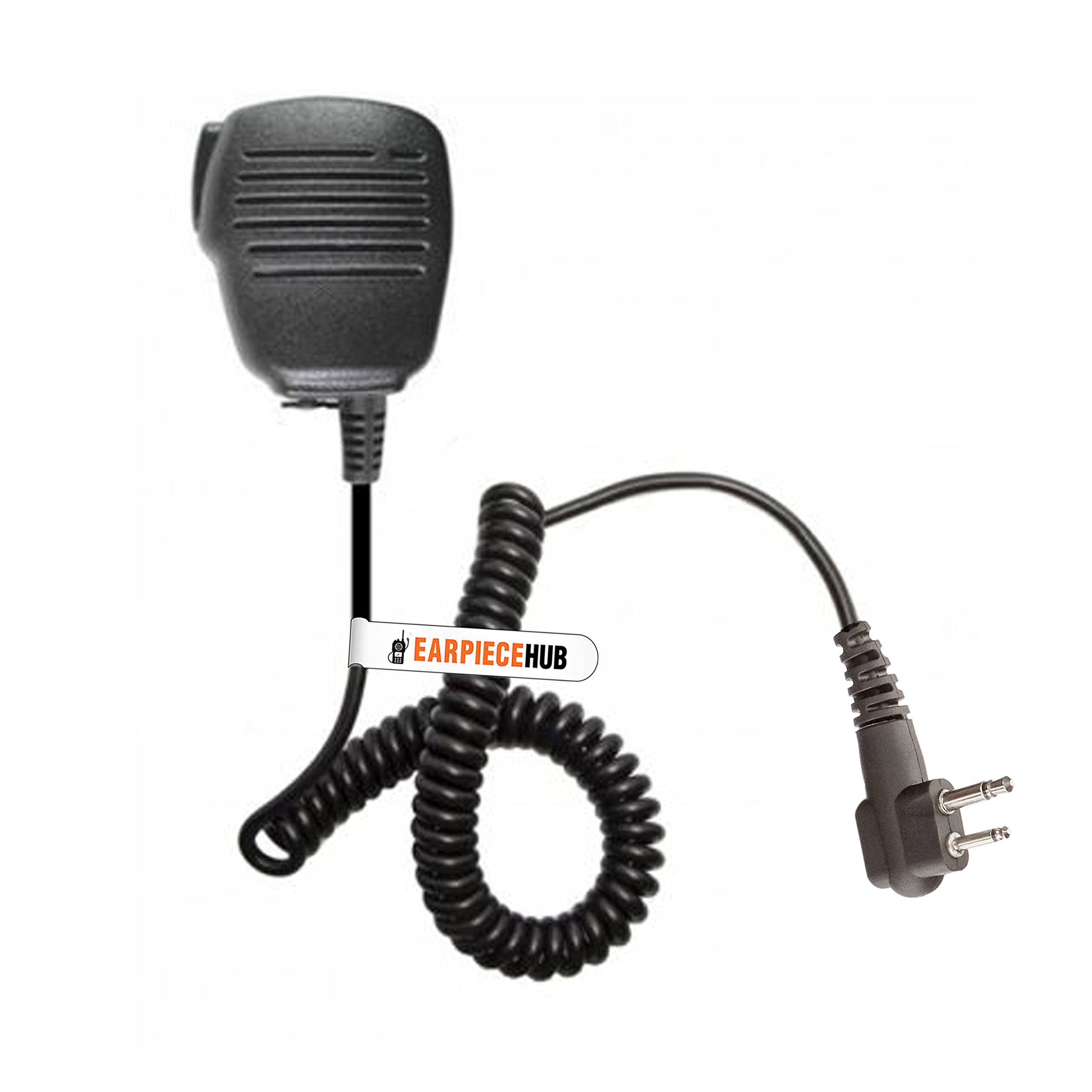 Remote Speaker Mic Shoulder/Handheld with PTT for Motorola 2 Pin Walkie Talkie Microphone Compatible with Two Way Radio Motorola DP1400 CP040 GP68 GP88 GP300