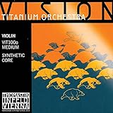 Thomastik Vision Titanium Orchestra 4/4 Violin String Set - Medium Gauge
