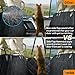 Veckle Cargo Liner, Waterproof SUV Cargo Cover for Dog Nonslip Mat Dog Seat Cover Cargo Protector for SUVs Sedans Vans