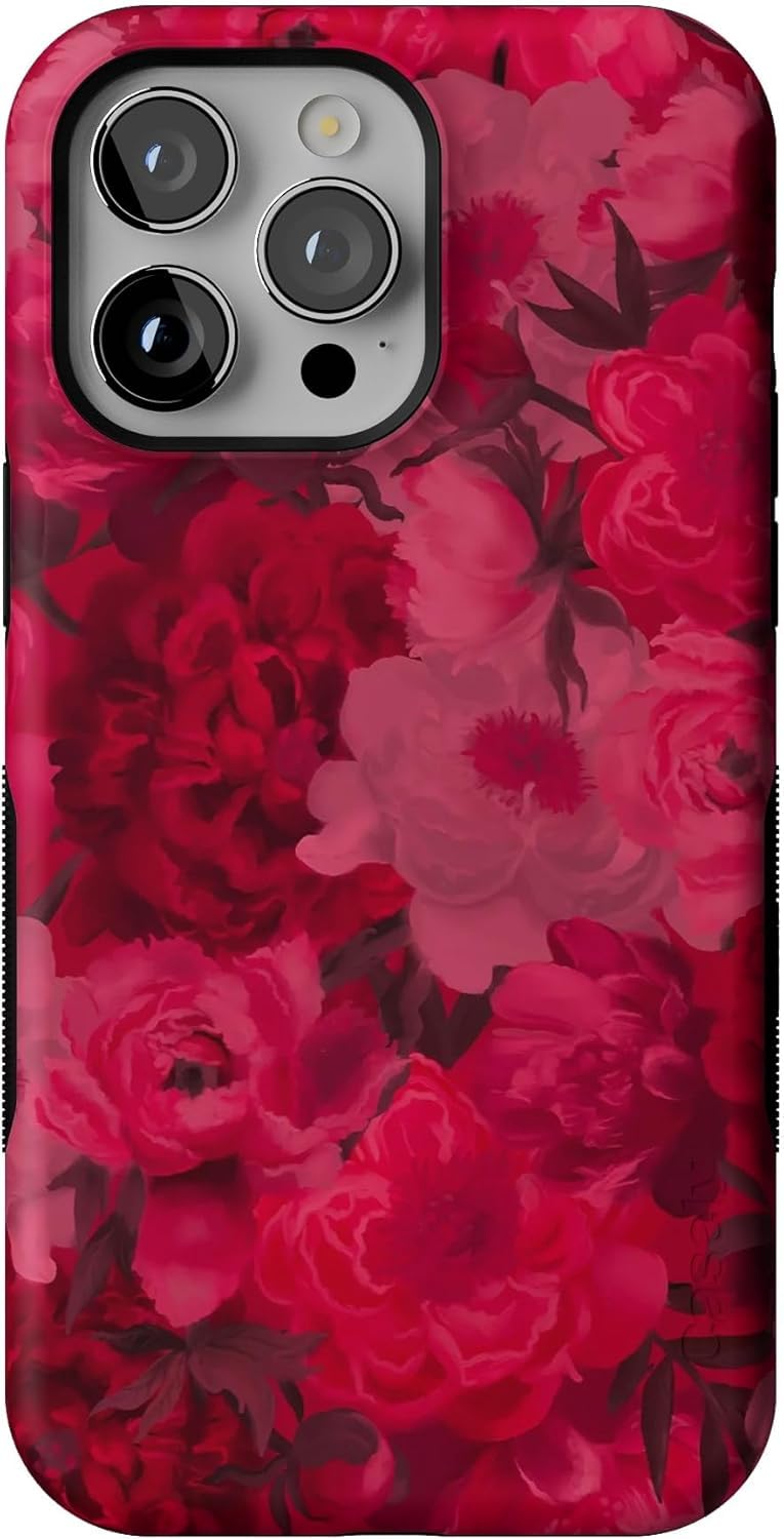 Casely iPhone 14 Pro Max Case | Romance Novel | Moody Floral | Compatible with MagSafe | Bold Protective Design Image
