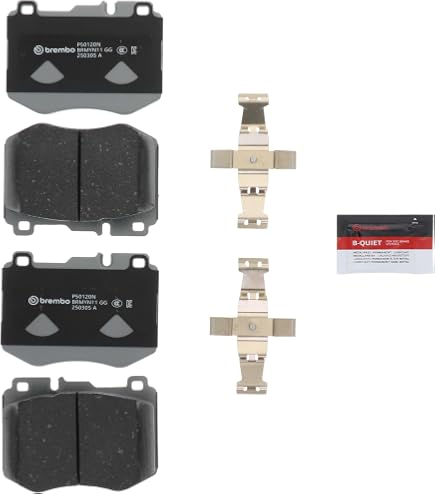 Amazon.com: Brembo P50122 Low-Met Rear Disc Brake Pad Set MERCEDES