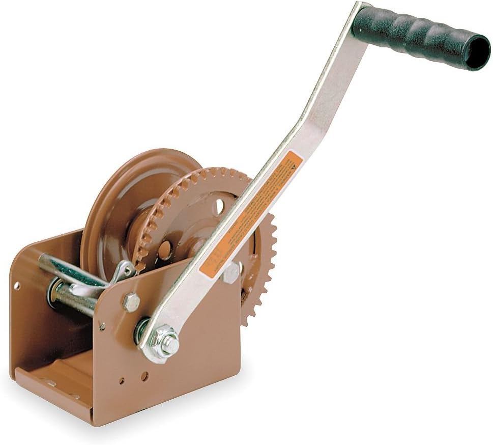 DLDutton-lainson Dl1402a 2-Way Hand Ratchet/Pulling Winch, 1/4" x40'