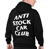 STYLN Long Sleeve Hooded Sweatshirt | Adult Unisex Automotive Enthusiasts Car Truck Bike Racing Funny Hoodie Sweatshirt