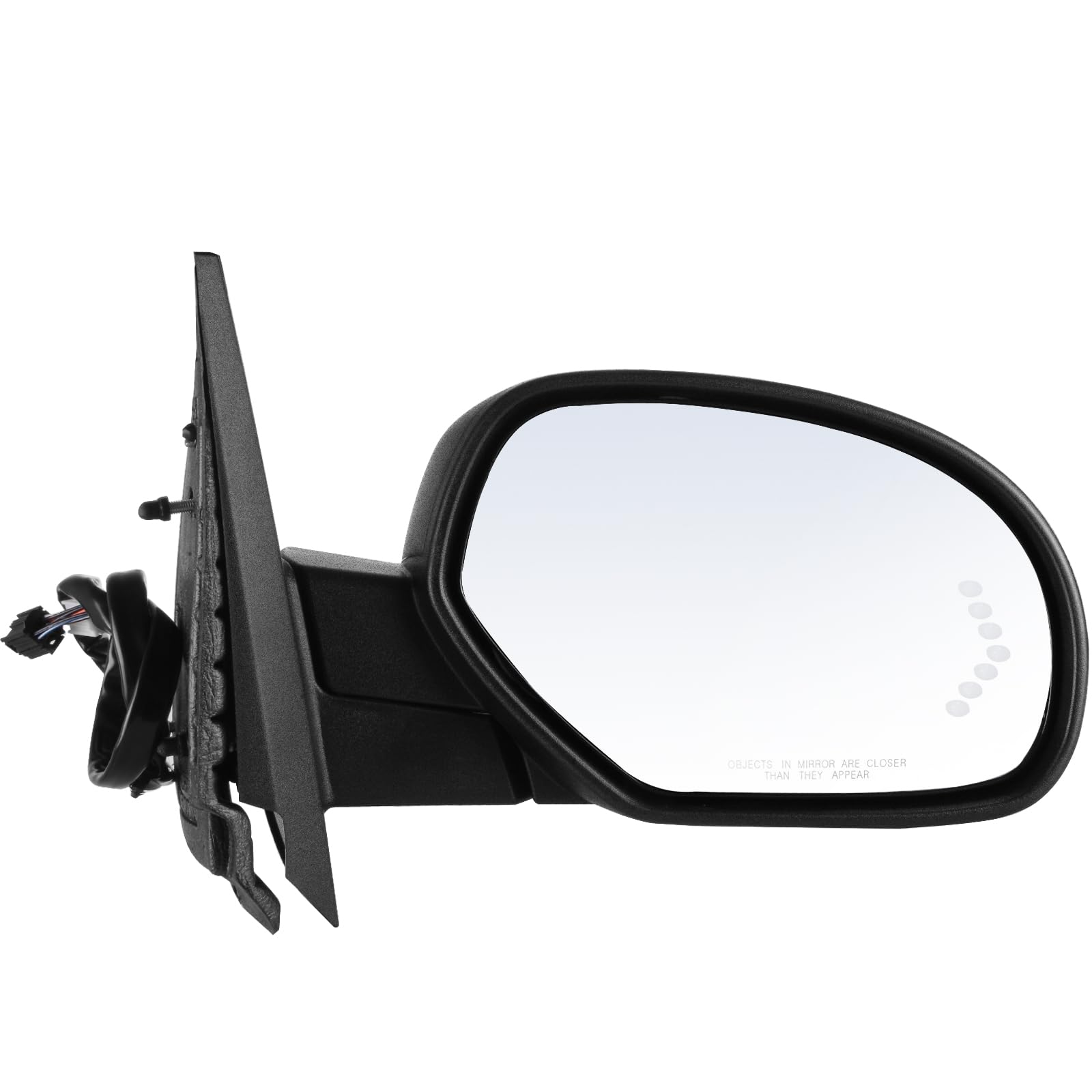 Photo 1 of ECCPP Passenger Side Mirror Right Side Rear View Mirror Power Folding Power Heated Turn Signal Memory Door Mirror Replacement fit for 2007-2013 For Chevy Silverado For GMC Sierra 1500/2500 HD/3500HD