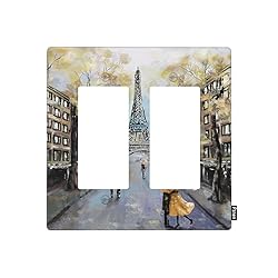 Pznen Light Switch Covers, Paris Eiffel Tower