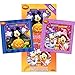 Disney Mickey Mouse and Minnie Mouse Halloween Board Book Set For Kids Toddlers with Halloween Stickers(Set of 2 Small Board Books)