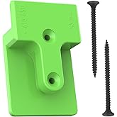 Blower Wall Mount/Mounting Bracket for EGO 530CFM 615/650CFM Leaf Blower, Suitable for Two Different Types of Blowers, Does Not Fit 765 CFM Vane Blower Models, W/Screws, Green