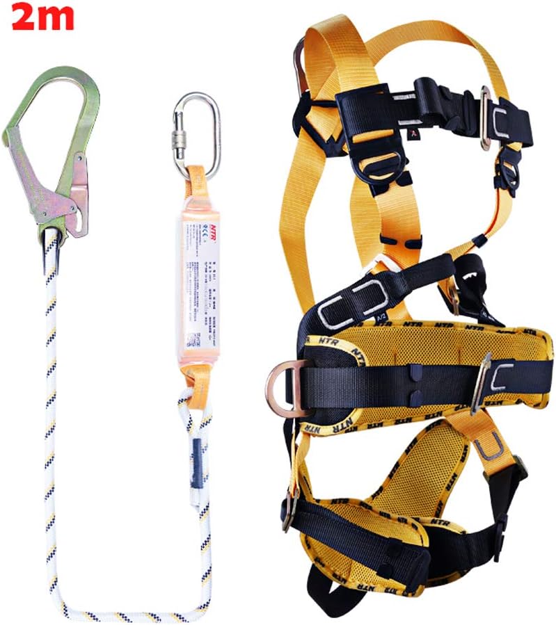 Tree Climbing Gear, Climbing Harness Set, Roof Safety Harness Fall