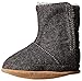 Robeez Morgan Bootie Crib Shoe (Infant), Grey, 6-12 Months M US Infant