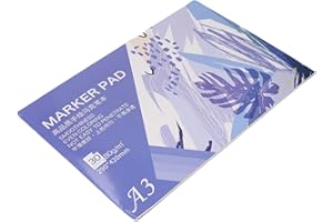 FILFEEL Marker Pad Sketchbook for Drawing & Painting - 30 Sheets of HighQuality Art, for Artists on the Go (A3)