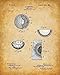Golf Pictures Patent Art Prints - Set of Four Golf Prints Photos (8x10) Unframed - Golf Posters for Walls