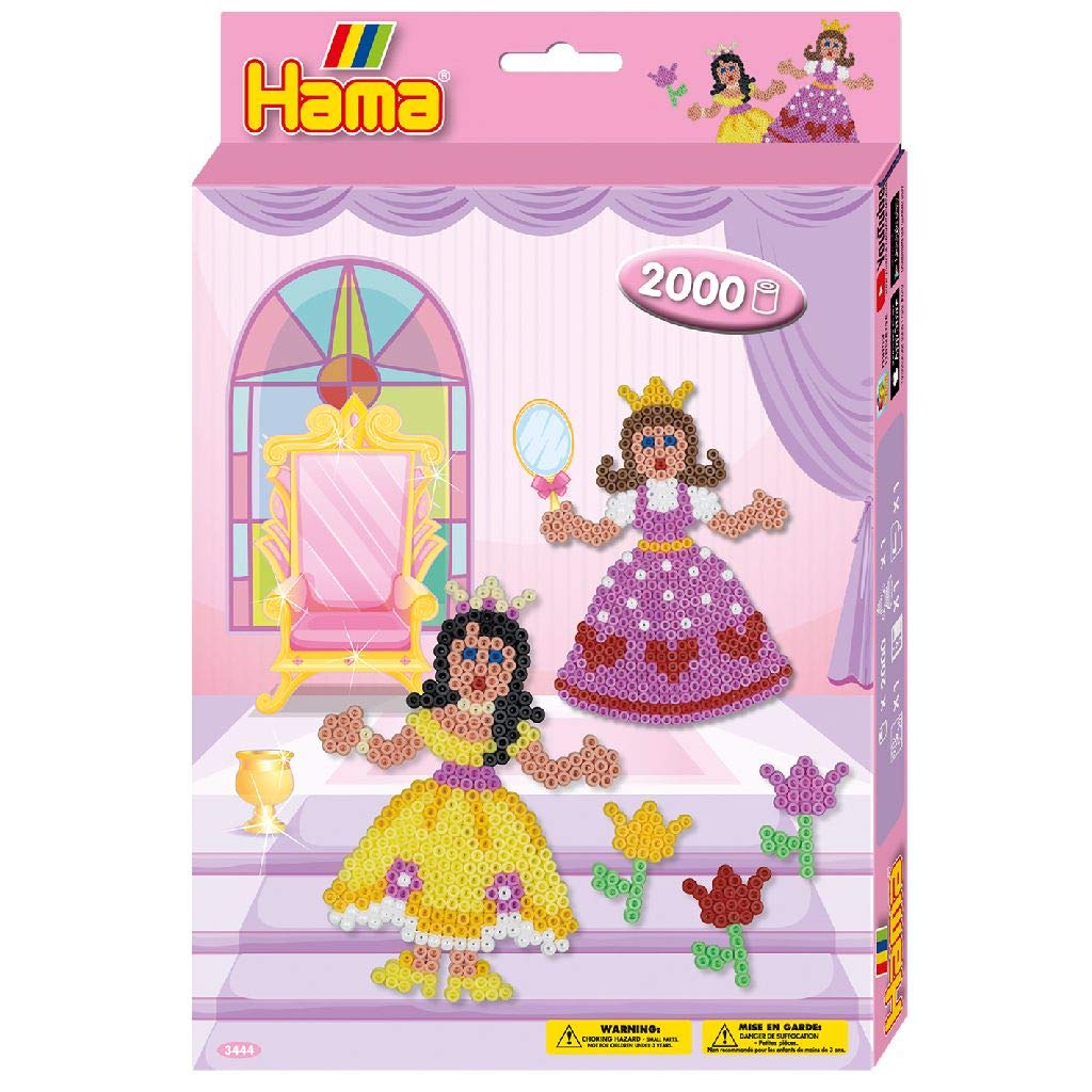 Hama Beads Set Princess Hanging Box, Arts and Crafts Fuse Beads, Boys and Girls Ages 3+, Official Beads Set