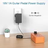 TKDY 18V 1A Guitar Pedal Power Supply Center Negative Plug view 3