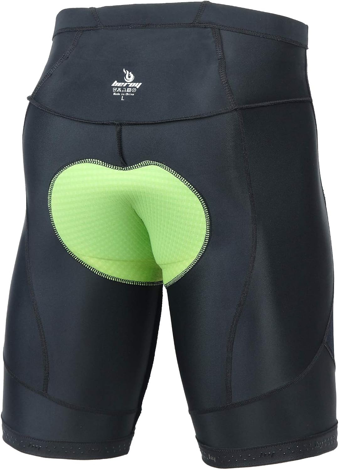 beroy Men's Comfortable Bicycle Cycling Pants, 3D Padded Bike Shorts: Clothing