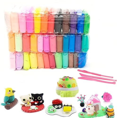 Modeling Clay Kit for Kids Air Dry Clay DIY Creative Magical