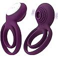 SVAKOM Couples Ring Vibrating Dual Penis Rings Male Adult Sensory Toys Clitoral Vibrator G-Spot Stimulators Waterproof, Rechargeable
