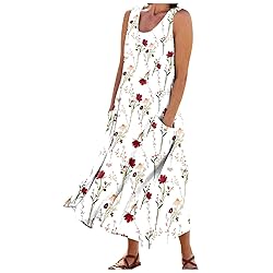Plus Size Maxi Dresses for Women 2023,Casual Summer