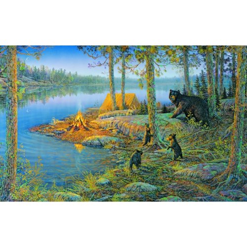 Sunsout Inc My Three Cubs 550Pc Jigsaw Puzzle By Sam Timm