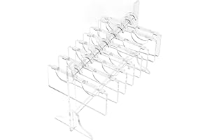 SUPVOX Eyelash Display Rack Acrylic Hanger Shape for Lash Storage and Makeup Room Organization