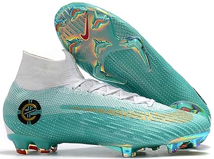 turquoise soccer cleats