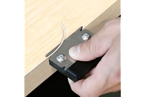 1 PACK Black Mini Band Stainless Steel Blade Veneer Edge Trimmer for Woodworking, Durable Edgebanding Trimming Tool for Wood,