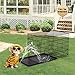 Large Dog Crate Kennel for Medium Large Dogs Metal Dog Cage Double-door Folding Travel Indoor Outdoor Puppy Playpen with Divider and Handle Plastic Tray,42 inches