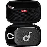 Hermitshell Hard Travel Case for Soundcore Select 4 Go Bluetooth Speaker by Anker (Only Case) (Black)