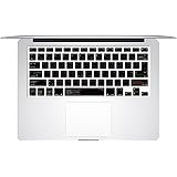 HRH VIM / VI Hotkey Shortcuts Keyboard Cover TPU Skin for MacBook Air 13 and MacBook Pro 13 15 17 (with or w/out Retina,Not Fit 2016 Macbook Pro 13 15 with/without Touch Bar) US/EU Both