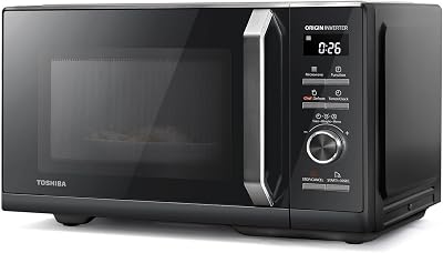 Toshiba 25L 3-in-1 Microwave Oven with Grill Origin Inverter Black