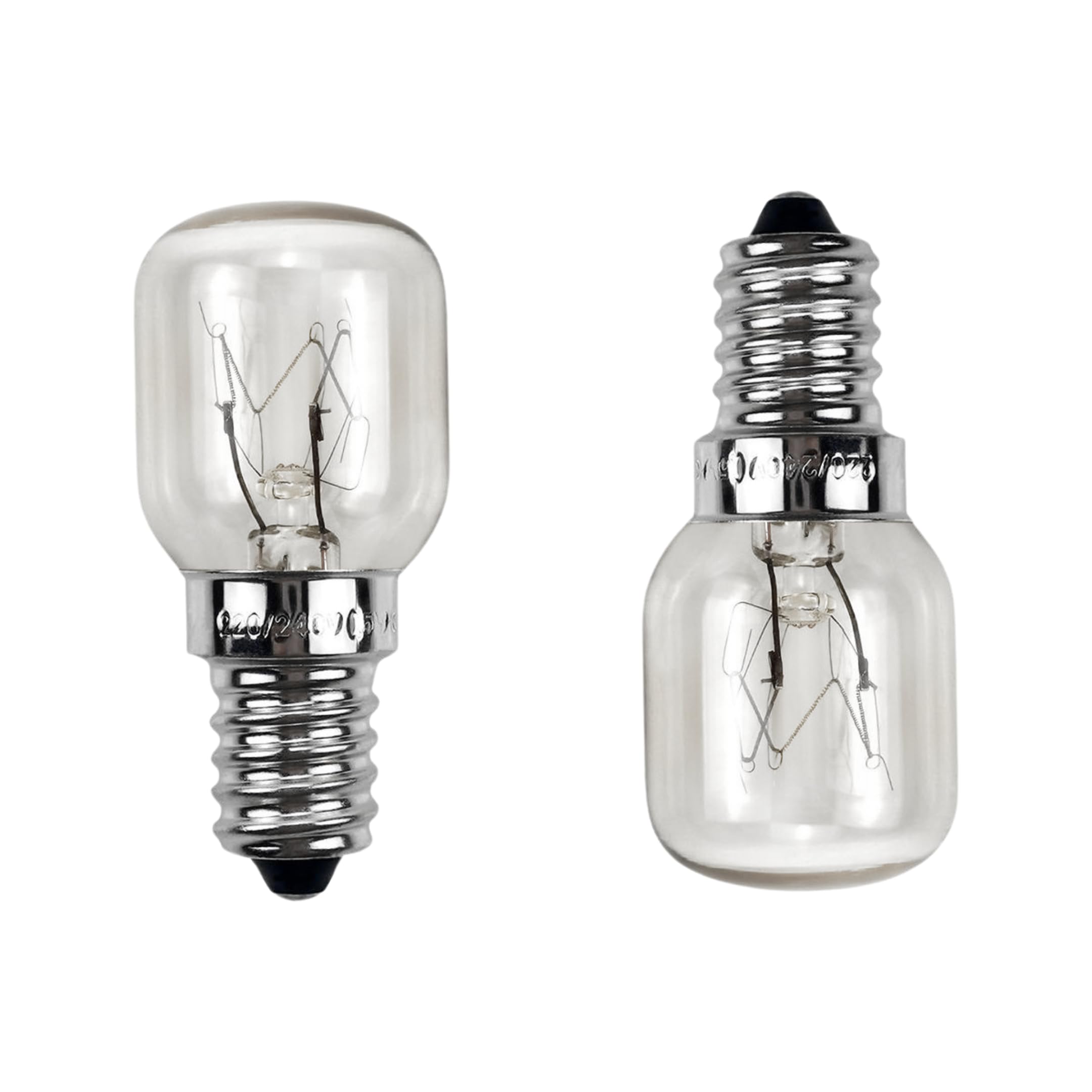 EVOGES Philips Oven Lamp SES E14 Small Edison Screw Pygmy Bulb, Pack of 2 (40.0, Watts)