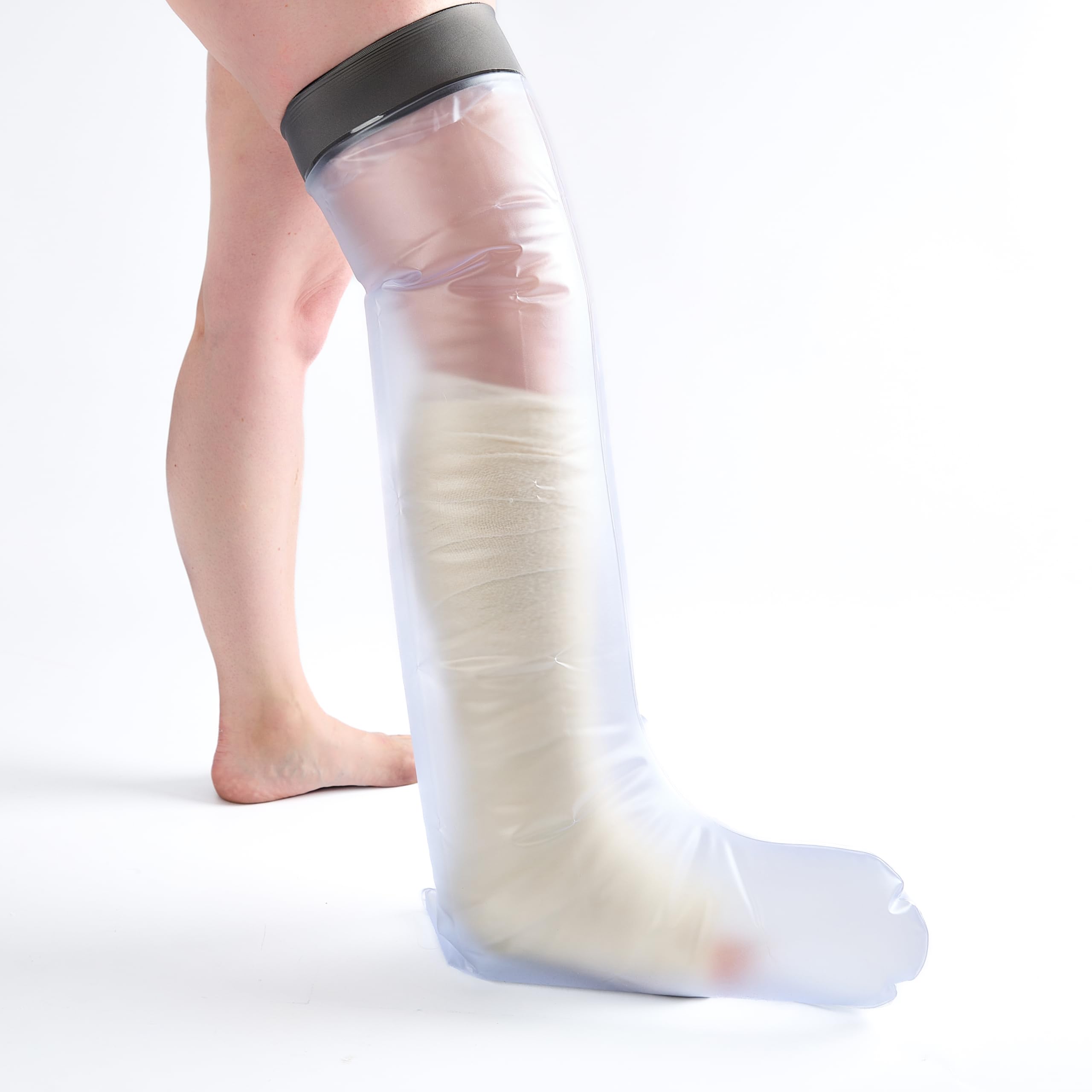 StrideOn Waterproof Leg Plaster Cast, Bandage and Wound Covers (Full Leg)