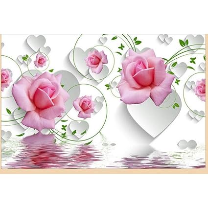 Gmyanbz Fond Décran 3d Mural Personnalisé Non Tissé