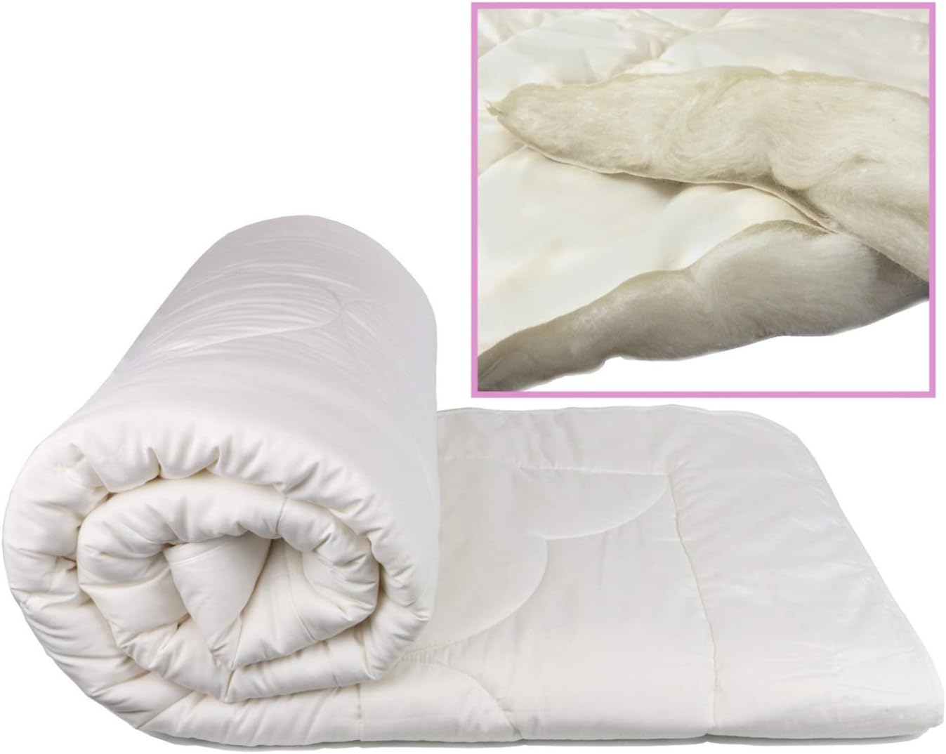 100% Natural Wool Comforter. Queen