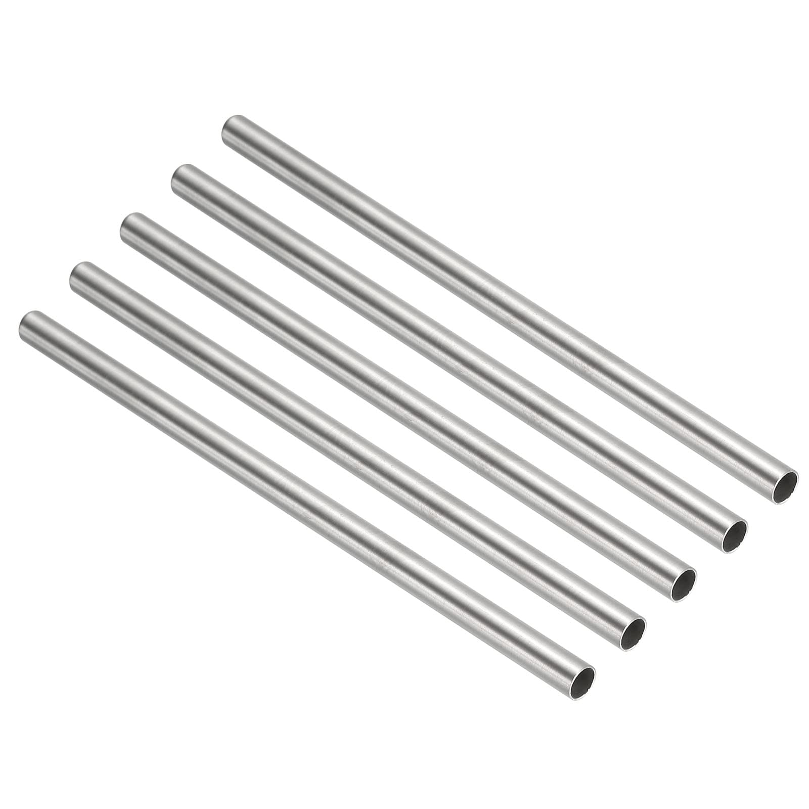 PATIKIL Thermowell Pipe Immersion Well 1/4" ID 9/32" OD 6" Stainless Steel 304 for Weldless Thermowell Brewing Thermometer 5pcs