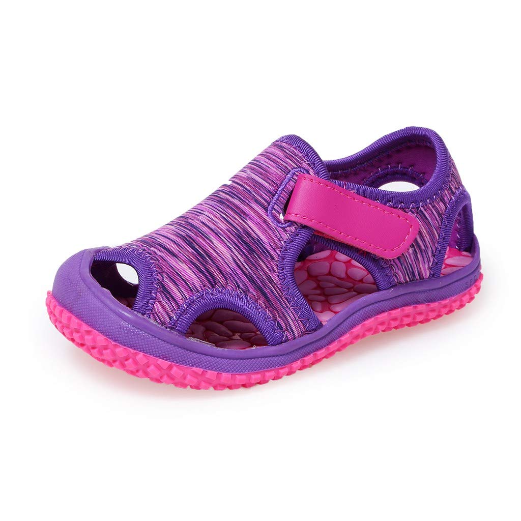 Toddler Cute Aquatic Water Shoes Boys/Girls Beach Sandals Lightweight