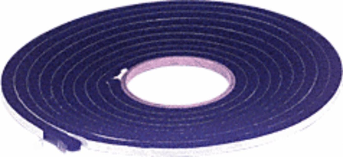 CRL Foam Windshield Support Tapes - 5/16" x 16' Rolls Adhesive Two Sides - Box of 12