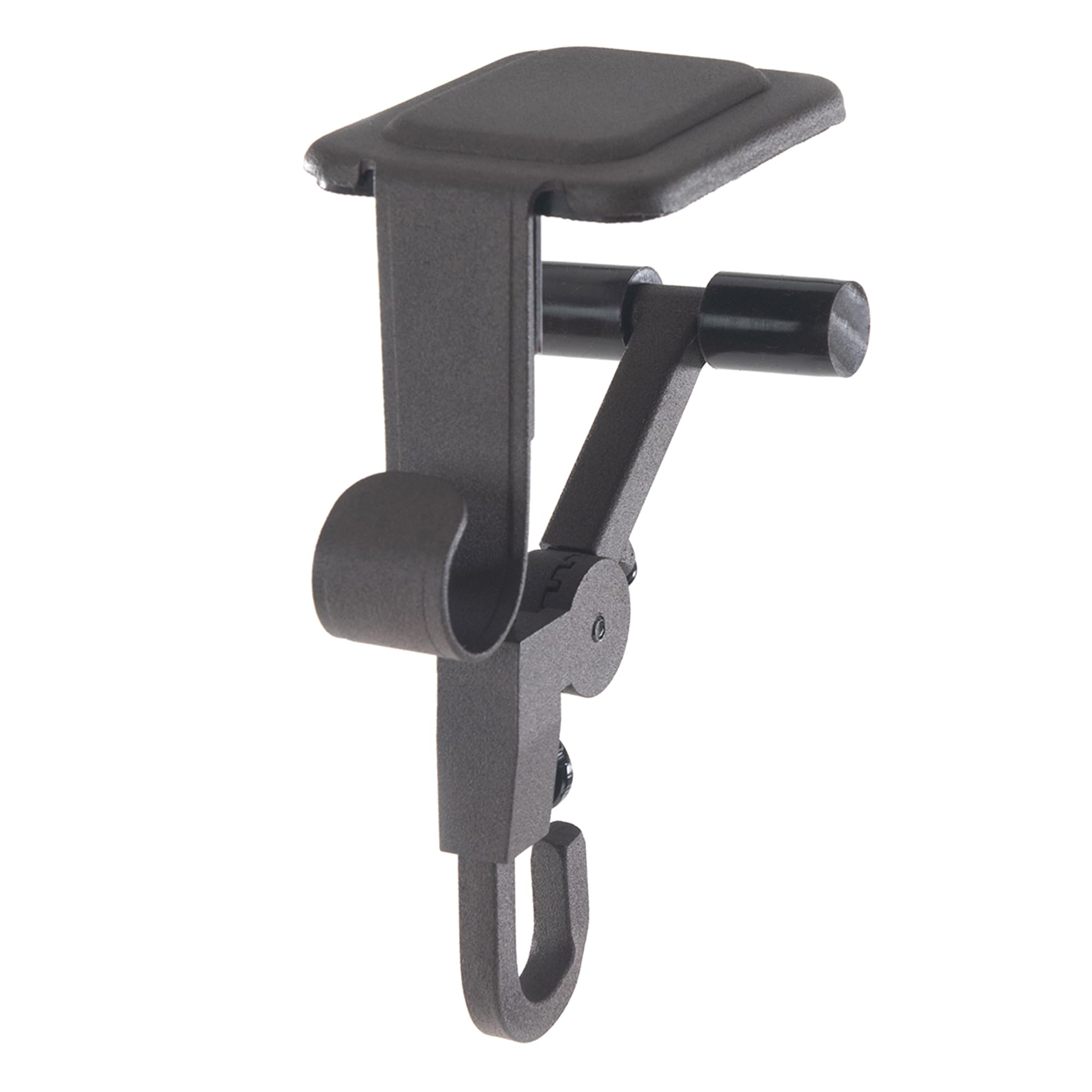 Photo 1 of [Fireplace Stocking and Garland Hanger] - Each Mantle Holder Has Two Hooks for Dual Purpose - Hold Christmas Stocking and Hang Garland - Durable Wrought Iron - Padded Contact Points (3 Pack - Brown)