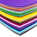 flic-flac 44PCS 8 x 12 inches (20 x 30cm) Assorted Color Felt Fabric Sheets Patchwork Sewing DIY Craft 1mm Thick … (20cm * 30cm, 44pcs)