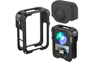 SMALLRIG Camera Cage for DJI Osmo 360, Aluminum Case Protective Frame Mount, Expansion Housing Shell for OSMO 360-5704