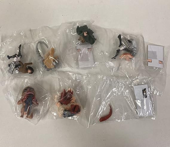 Amazon 4種セット 進撃の巨人 海洋堂 Miniq 絶望と反攻のヴィネットセレクション フィギュア ミカサ リヴァイ 他進撃の巨入 不朽 名作 フィギュア ドール 通販