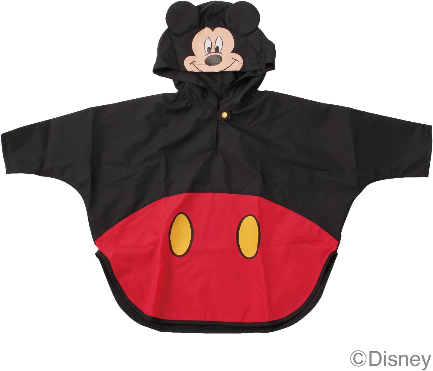 Amazon Co Jp ディズニー 子供用 キャラクター キャラpon レインポンチョ ミッキー 収納袋付き 正規代理店品 ベビー マタニティ